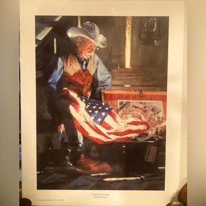 “Colors of Courage” print by Bruce Greene 11”x14”